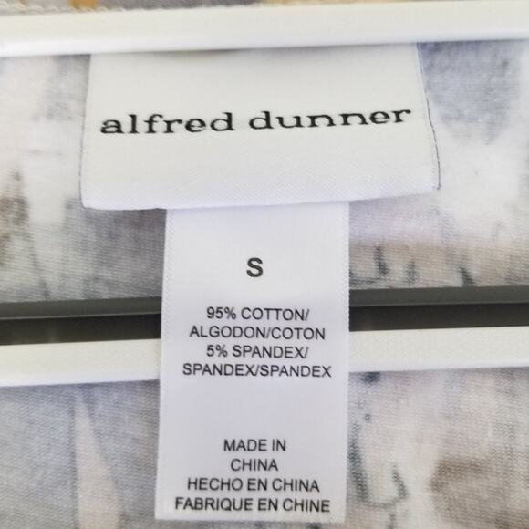 Draper & Damon's Tan pants w/ Bonus Alfred Dunner Top Size S - Picture 10 of 11